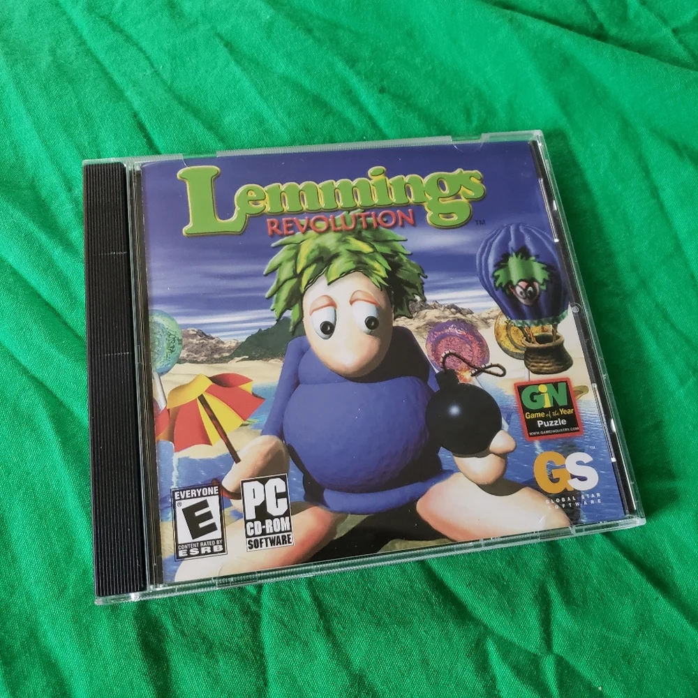 Lemmings Revolution (PC, 2000) CDROM Video Game